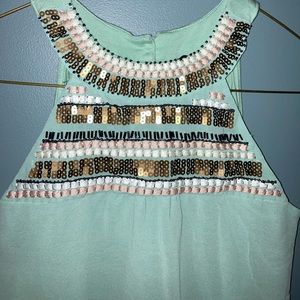 Sequin Detailed Halter